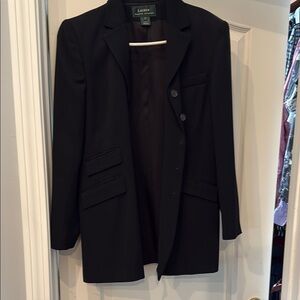 Ralph Lauren Black Tailored Blazer
